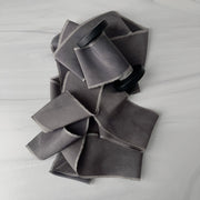 Iron Ore - Heirloom Habotai Silk Ribbon