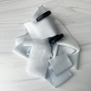 Cloud Blue - Heritage Silk Habotai Ribbon
