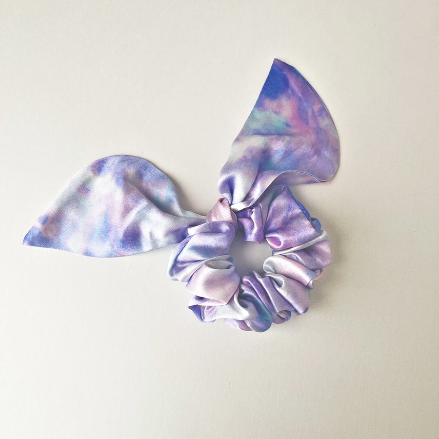 Cosmic Unicorn - 25mm Silk Bow Scrunchie