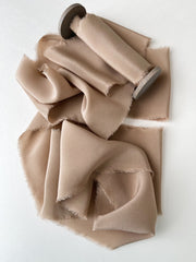 Sandcastle - Classic Crepe Silk Ribbon