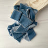 Dusty Blue Silk Velvet Ribbon