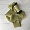 Earthy Green - Heirloom Habotai Silk Ribbon