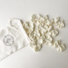 Bitty Bow Set of 10 - Cream