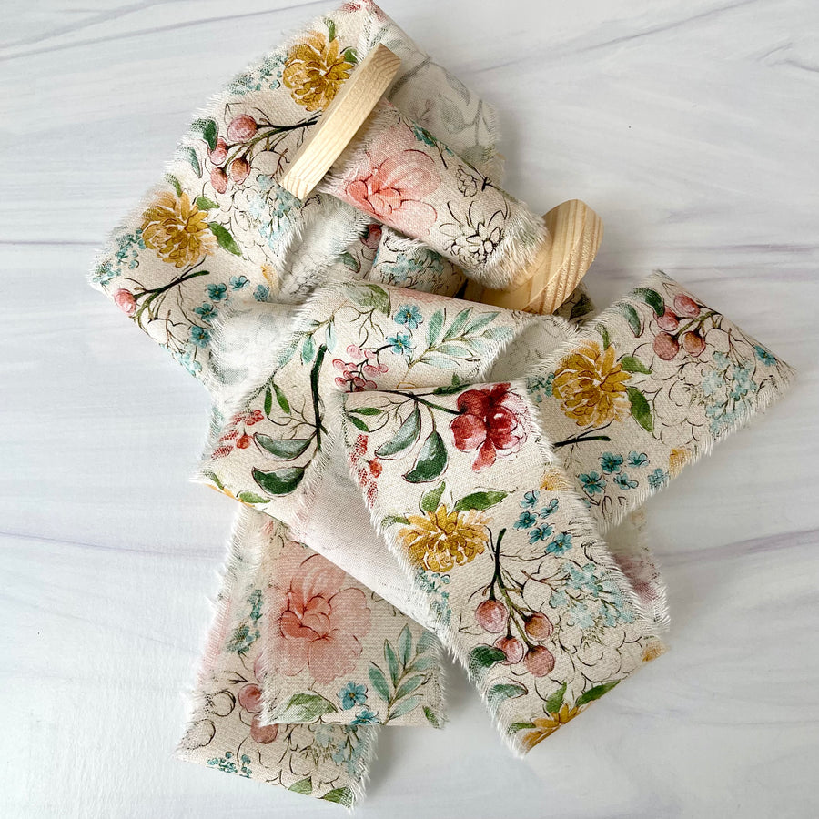 Wildflower - Hand Frayed Cotton Ribbon