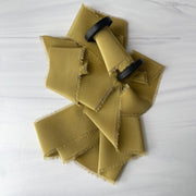 Golden Avocado - Classic Crepe Silk Ribbon