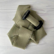 Sage - Classic Crepe Silk Ribbon