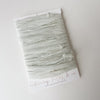 Hand Dyed Recycled Chiffon Ribbon - Palest Sage