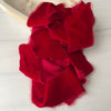True Red Silk Velvet Ribbon