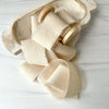 Natural - Hand Frayed Cotton Ribbon