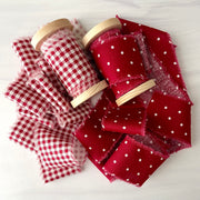 Holiday Ribbon SET - 5 yards each roll