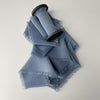 Smokey Blue - Classic Crepe Silk Ribbon