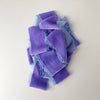 Larkspur kaleidoscope Velvet Silk Ribbon