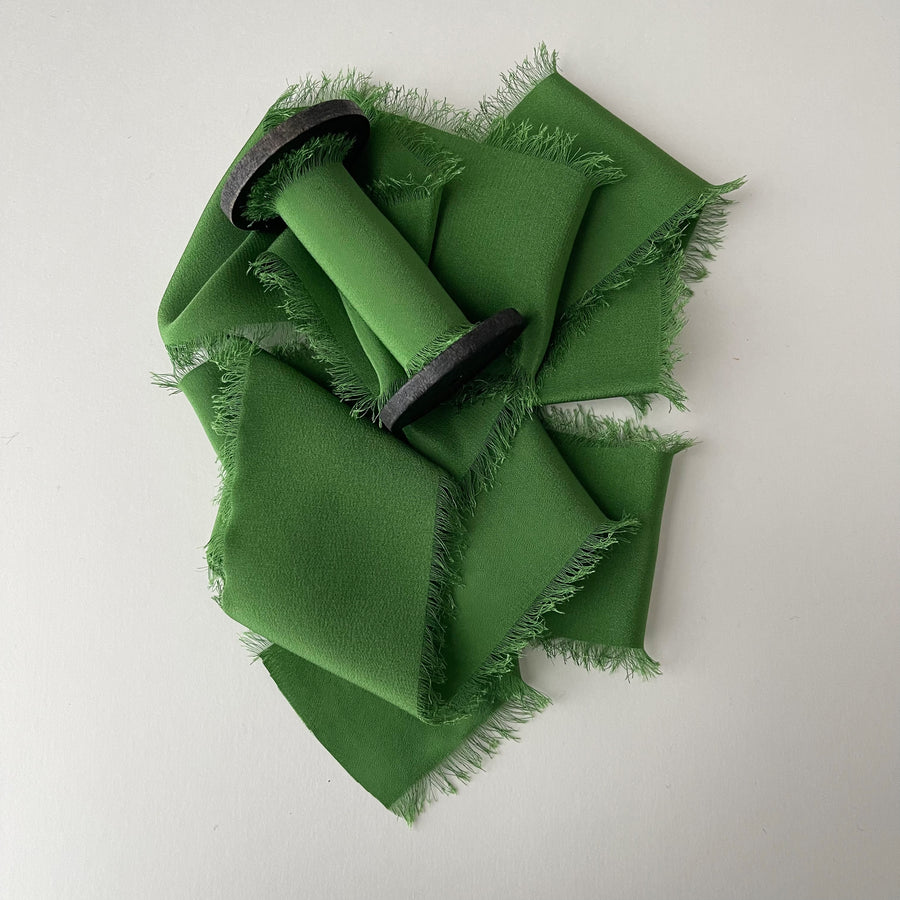 Peridot - Classic Crepe Silk Ribbon