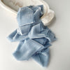 Dusty Blue Velvet Silk Ribbon