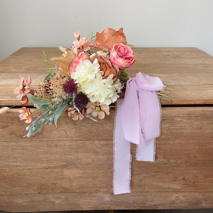 Lilac - Classic Crepe Silk Ribbon