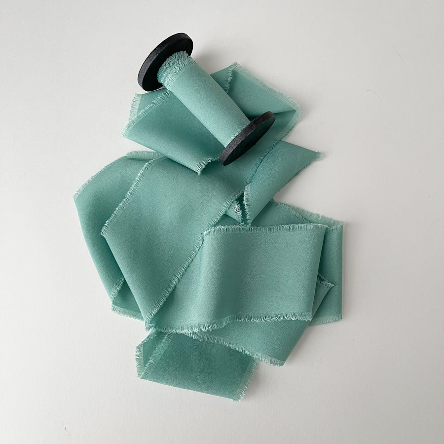 Jade - Classic Crepe Silk Ribbon