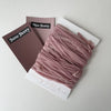 Hand Dyed Recycled Chiffon Ribbon - Luna Berry