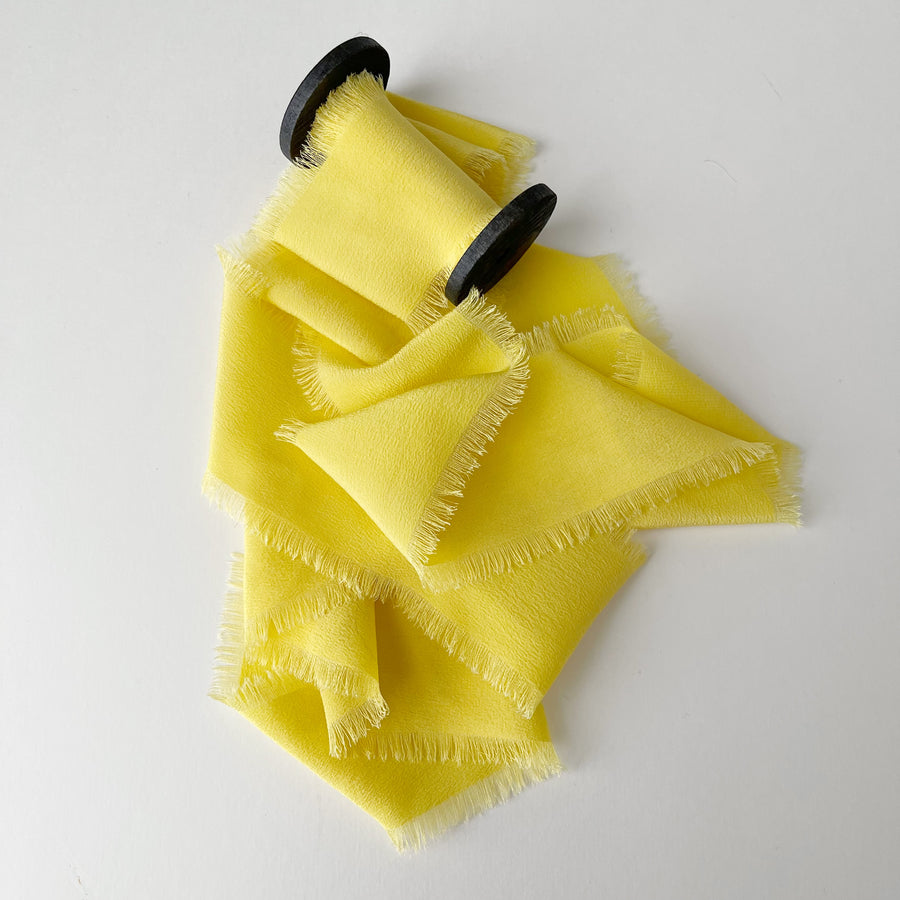 Lemon - Classic Crepe Silk Ribbon