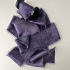 Marbled Violet - Hand Frayed Dual Texture