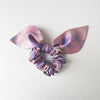 Pink Cosmic Unicorn - 25mm Silk Bow Scrunchie