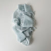 Pale Blue Velvet Silk Ribbon