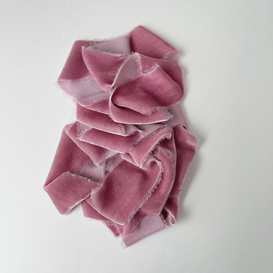 Light Berry Silk Ribbon