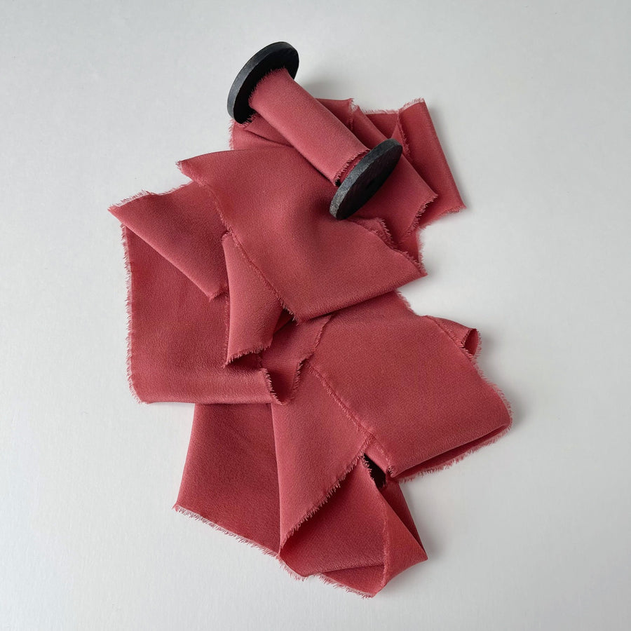 Rosewood - Classic Crepe Silk Ribbon
