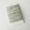 Hand Dyed Recycled Chiffon Ribbon - Pale Spearmint