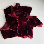 Scarlet Silk Velvet