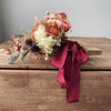 Merlot - Dual Texture Silk Ribbon