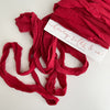 Warm Red - Recycled Chiffon