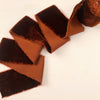 Deep Rust Velvet Silk Ribbon