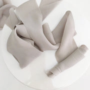 Stone - Chiffon Silk Ribbon